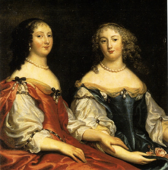 Madeleine d'Angennes et Catherine d'Angennes